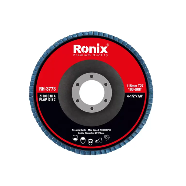 Ronix Flap Grinding Disc 115 mm (40-120 Grit) - Image 6